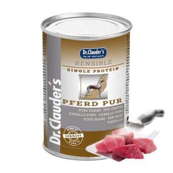 Dr. Clauder's Selected Meat Sensible Pferd pur 🥫 Hunde-Futter & Hunde-Snacks Produktbild Dr. Clauder's Selected Meat Sensible Pferd pur 🥫 Hunde-Futter & Hunde-Snacks Produktbild