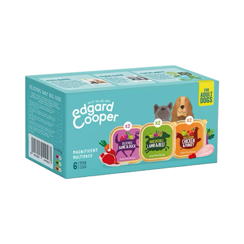 Edgard & Cooper Multipack - Schälchen - Huhn/Wild & Lamm - 6 x 100 g Hundefutter - Nassfutter online kaufen Edgard & Cooper Multipack - Schälchen - Huhn/Wild & Lamm - 6 x 100 g Hundefutter - Nassfutter online kaufen