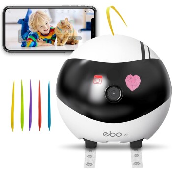 Enabot EBO Air: Haustier‑Kameraroboter mobil mit KI integration & HD‑Streaming sonstige Hundeartikel online kaufen