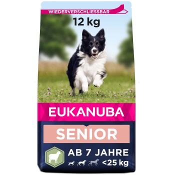 EUKANUBA Senior Small & Medium Breed Lamm & Reis 12 kg Hundefutter - Trockenfutter online kaufen