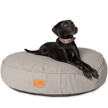 Freudentier kuscheliges Hundebett mit Memory Foam ⌀100cm dunkelgrau 1 m Hundebetten, Hundesofas, Hundekissen, Hundematten Produktbild Freudentier kuscheliges Hundebett mit Memory Foam ⌀100cm dunkelgrau 1 m Hundebetten, Hundesofas, Hundekissen, Hundematten Produktbild