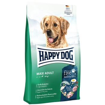 HAPPY DOG fit & vital Trockenfutter Hund Adult, Maxi 14 kg Hundefutter - Trockenfutter online kaufen