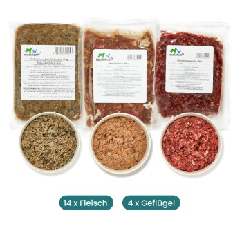 haustierkost.de Hund Senior Frostfutter Menü 9 kg 🥫 Hunde-Futter & Hunde-Snacks online kaufen