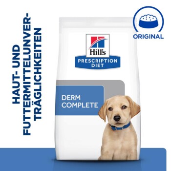 Hill's Prescription Diet Puppy Derm Complete Reis und Ei 12 kg Hundefutter - Trockenfutter online kaufen Hill's Prescription Diet Puppy Derm Complete Reis und Ei 12 kg Hundefutter - Trockenfutter online kaufen