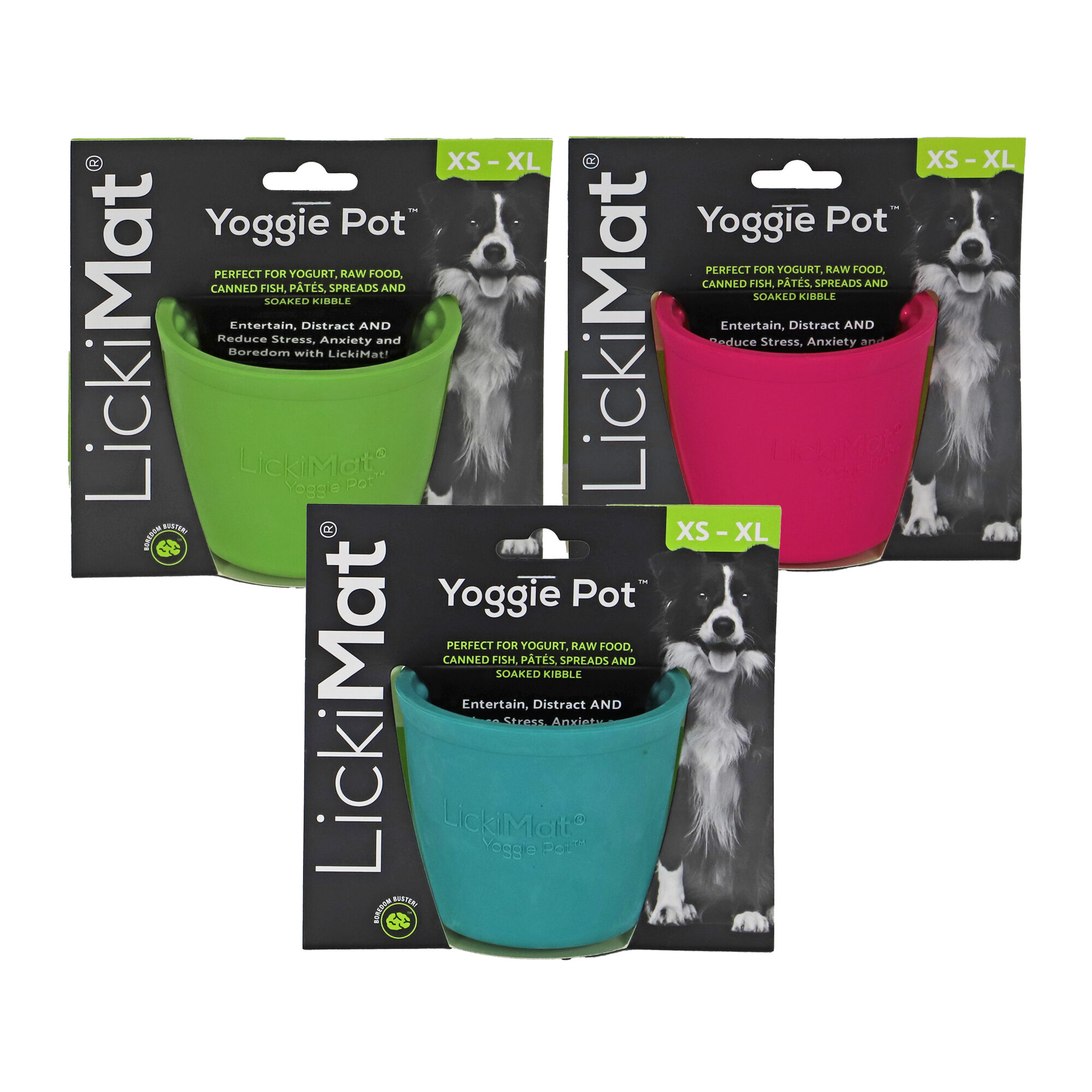 LickiMat Yoggie Topf - Rosa Hundesnacks / Leckerlies online kaufen