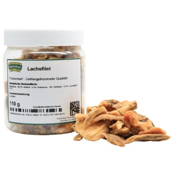 Masterfeed Trockenbarf Lachsfilet 150 g Hundefutter - Trockenfutter online kaufen