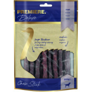 PREMIERE Deluxe Chew Sticks Strauß 200g Hundesnacks / Leckerlies online kaufen PREMIERE Deluxe Chew Sticks Strauß 200g Hundesnacks / Leckerlies online kaufen