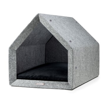 Rexproduct Pethome 2.0 hellgrau schwarz L Hundebetten, Hundesofas, Hundekissen, Hundematten online kaufen