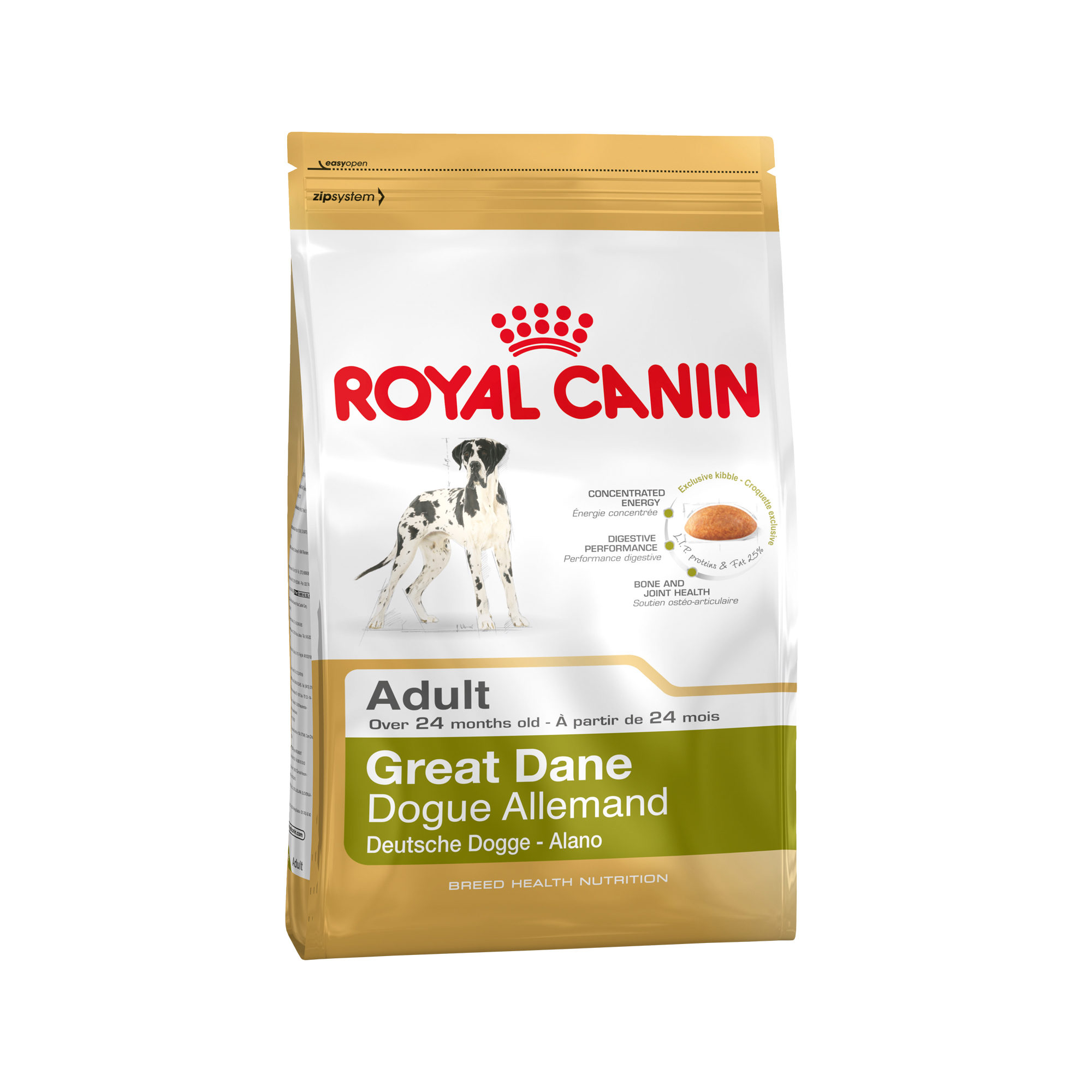Royal Canin Great Dane Adult Hundefutter - 12 kg Hundefutter - Trockenfutter online kaufen