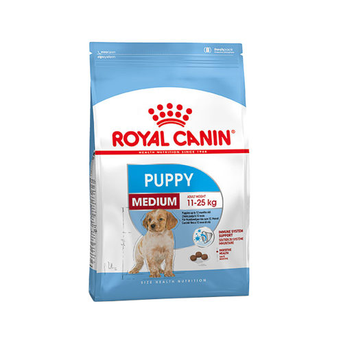 Royal Canin Puppy Medium Hundefutter - 15 kg Hundefutter - Trockenfutter Produktbild Royal Canin Puppy Medium Hundefutter - 15 kg Hundefutter - Trockenfutter Produktbild