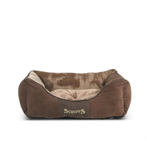 Scruffs Chester Box Bed - Chocolate (Braun) - L Hundebetten, Hundesofas, Hundekissen, Hundematten online kaufen