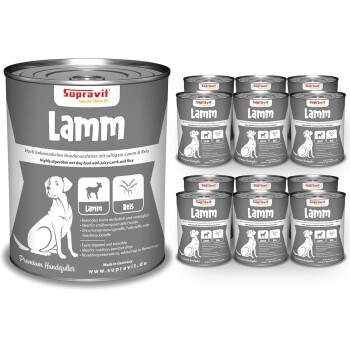 Supravit Hundenassfutter 12 x 410g Hundefutter - Nassfutter online kaufen