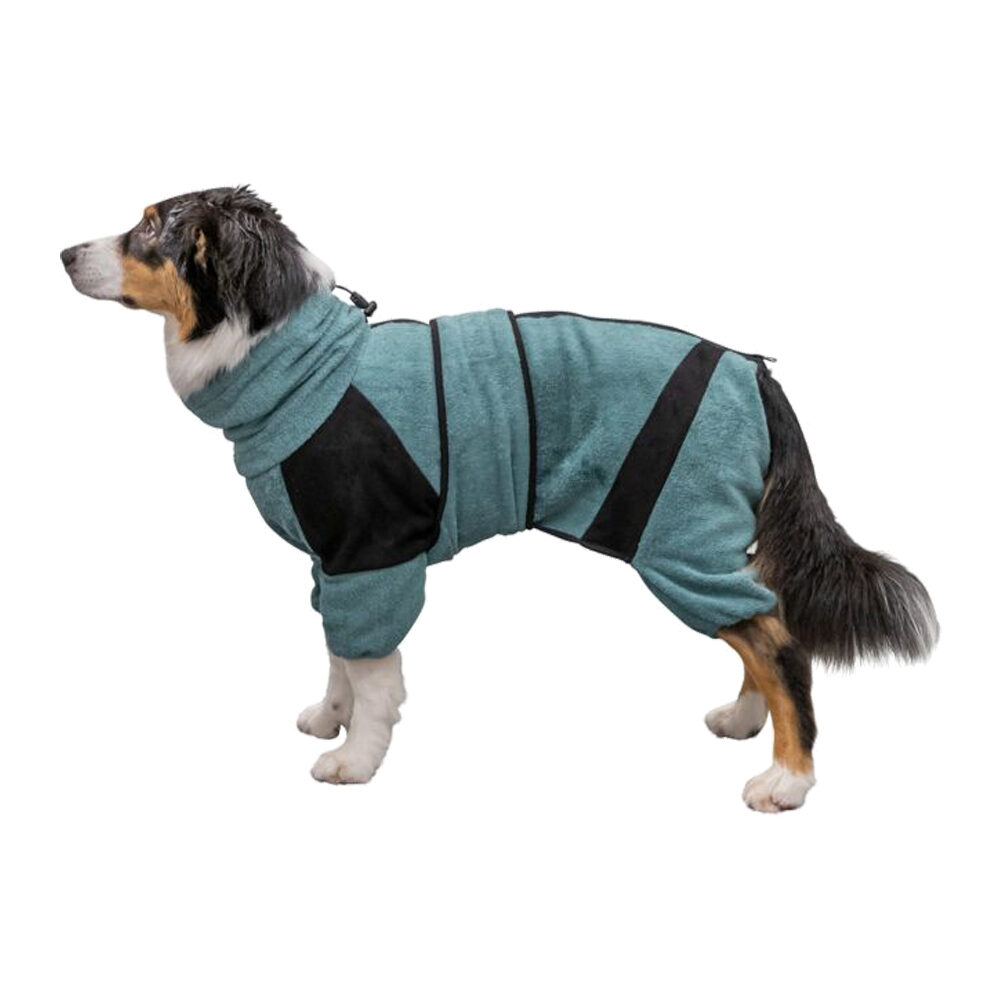 Trixie Bad- und Hausoverall - Petrol - M-L Hundedecken online kaufen