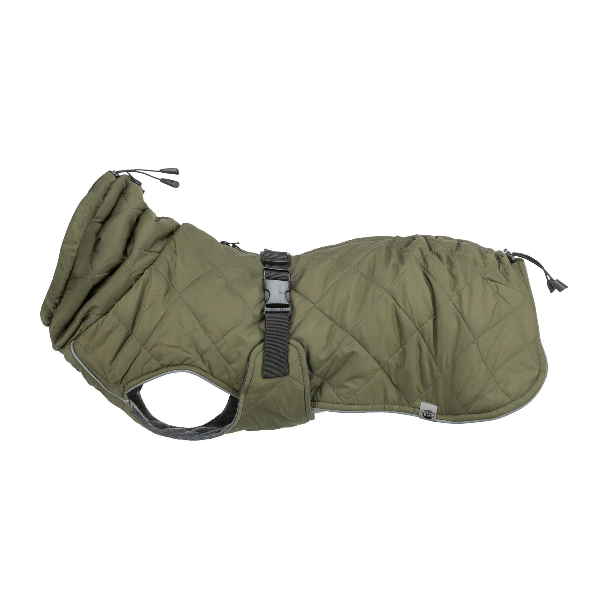Trixie Hundemantel Minot - Olivgrün - L - 62 cm Hundejacken / Hundemäntel online kaufen