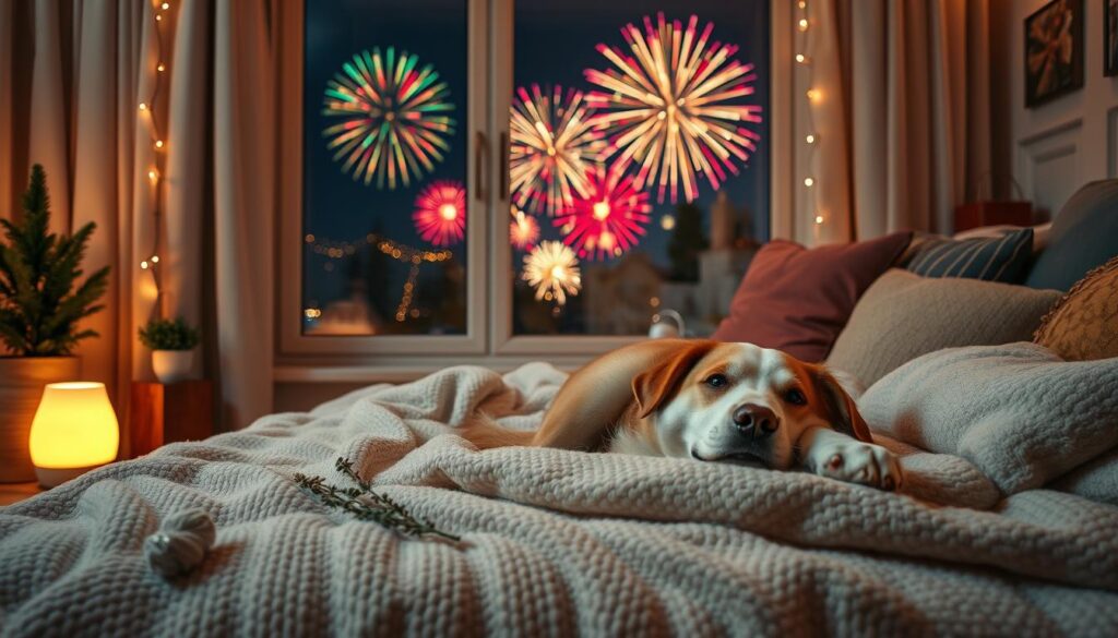 Entspannungsmethoden für Hunde an Silvester