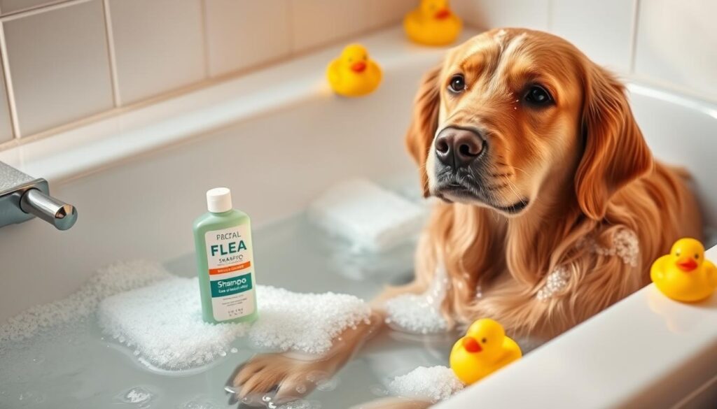 Flohshampoo Hunde Behandlung