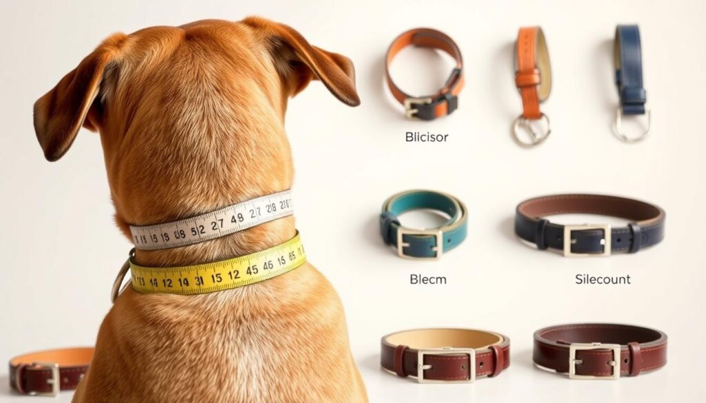 Hunde Halsband Größenmessung