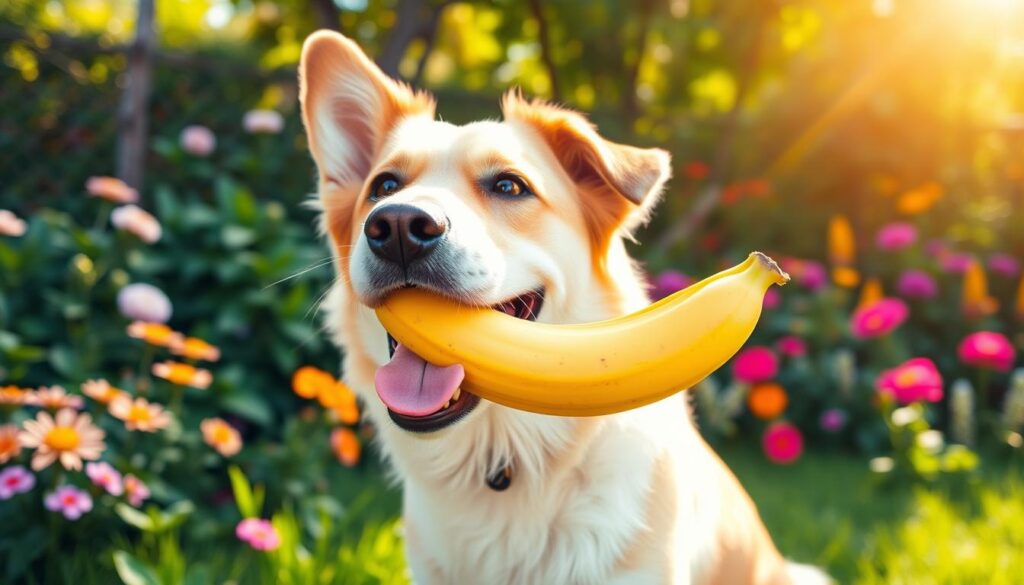 Hunde und Bananen Ernährung