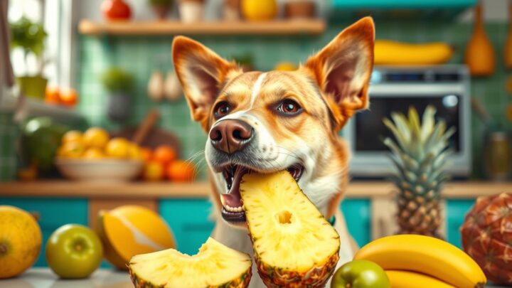 dürfen hunde ananas essen