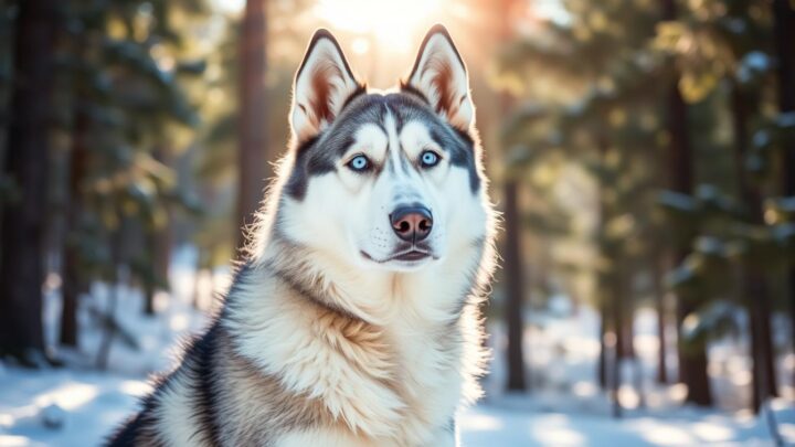 hunde mit blauen augen