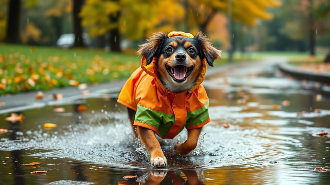 hunde regenmantel