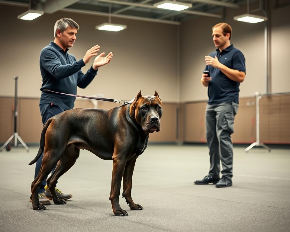 Cane Corso Training und Sozialisierung