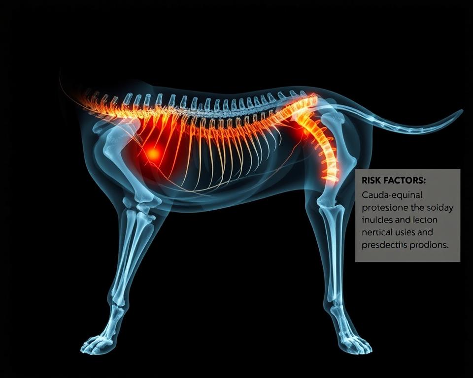 Cauda Equina Risikofaktoren bei Hunden