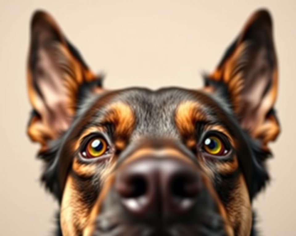 Farbsehen Hund vs. Mensch Vergleich