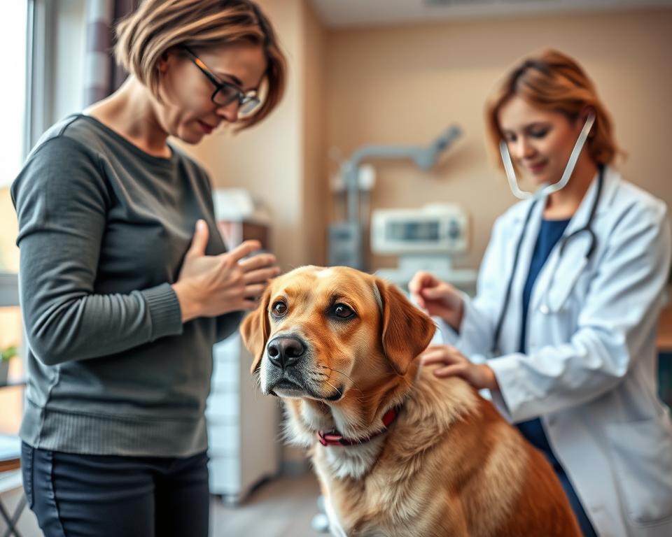 Frühe Anzeichen von Herzinsuffizienz bei Hunden