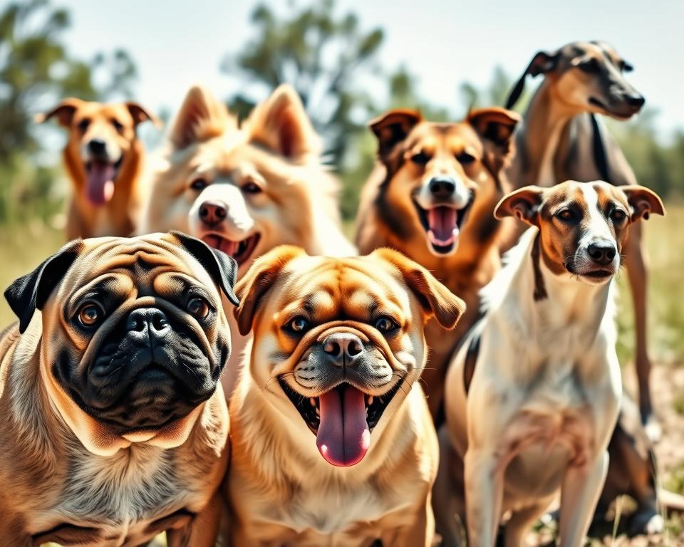 Gefährdete Hunderassen bei Hitzschlag