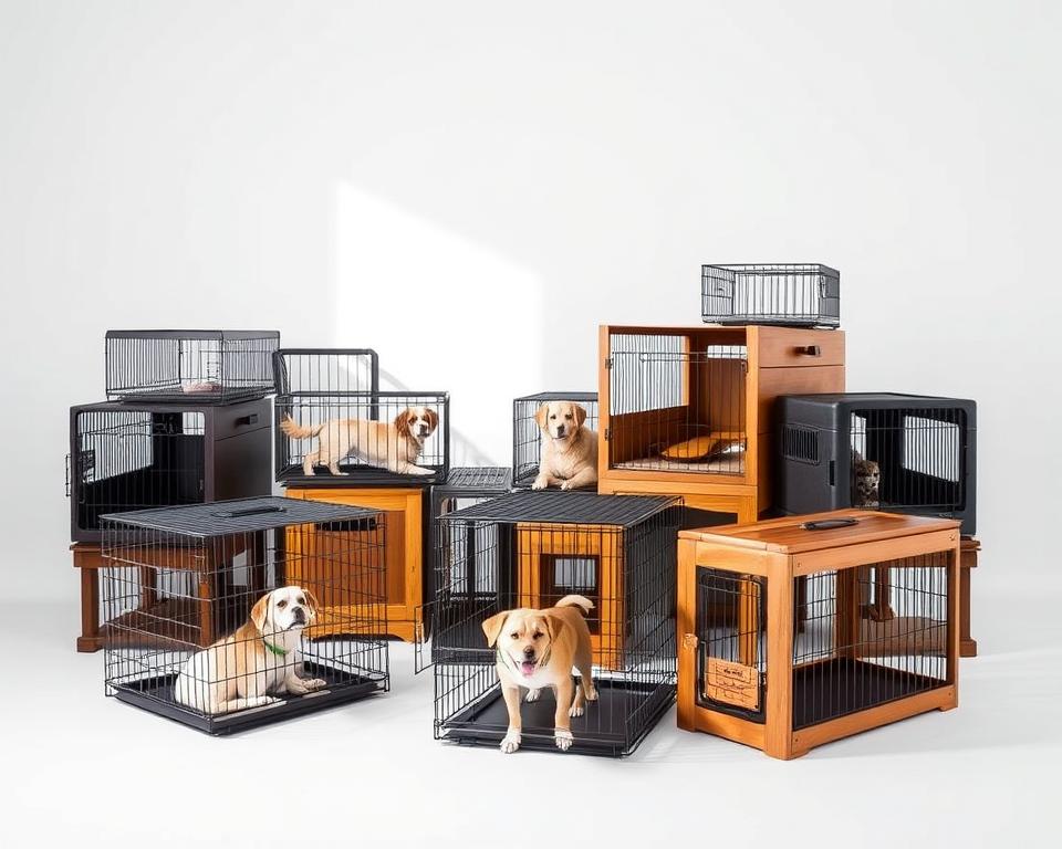 Hundeboxen verschiedener Größen