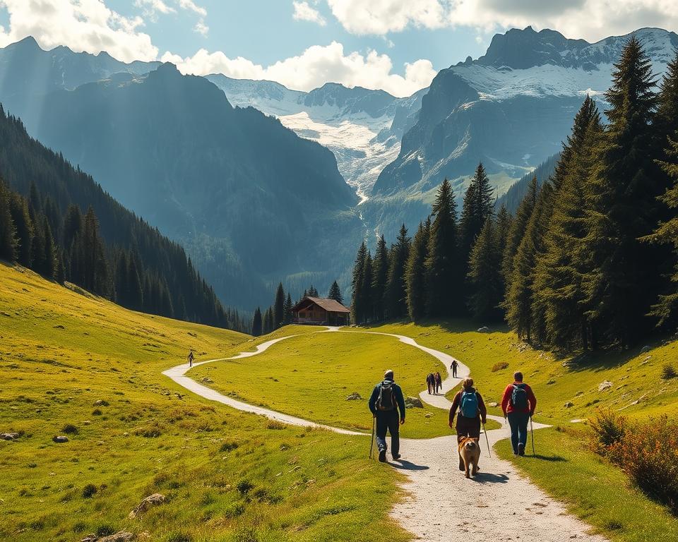 Hundefreundliche Wanderwege in den Deutschen Alpen Hundefreundliche Wanderwege in den Deutschen Alpen