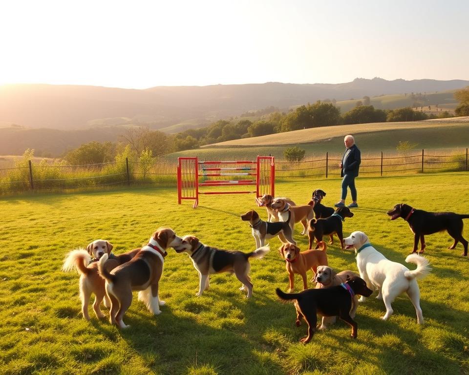Hundesozialisierung Training