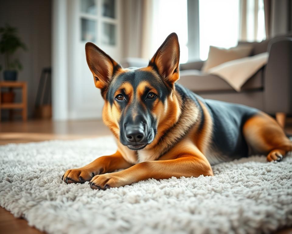 Hundestress Anzeichen