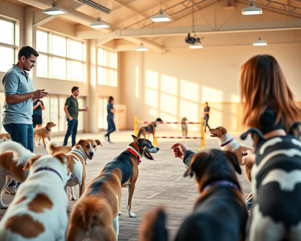 Hundetrainingsmethoden in der Hundeschule