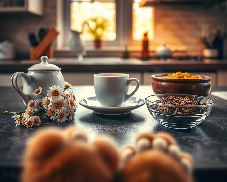 Kamillentee zubereitung für Hunde