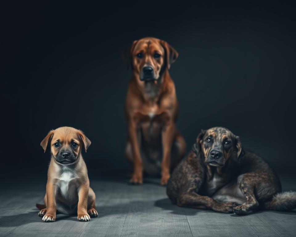 Kritische Phasen Hundeleben