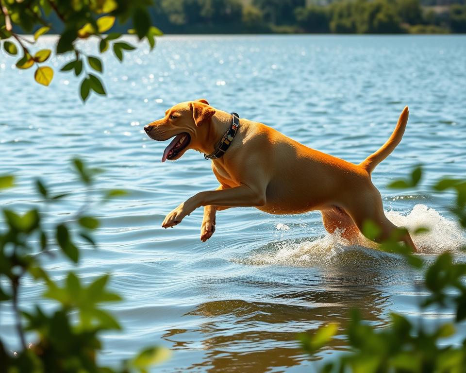 Labrador Retriever Wassersport