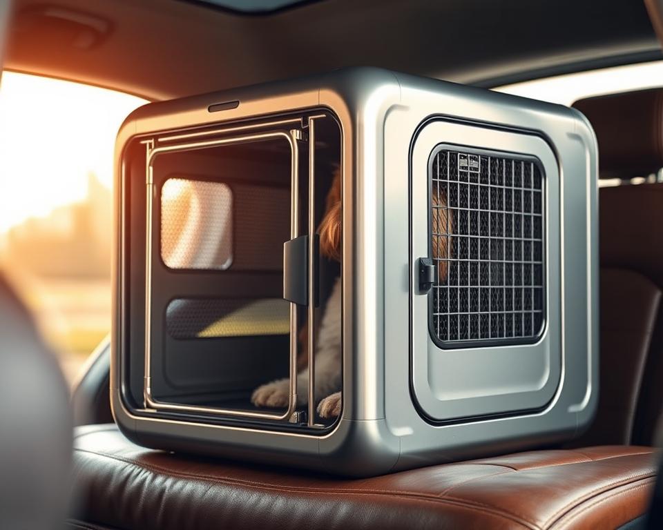 Mobile Hundeboxen für Reisen