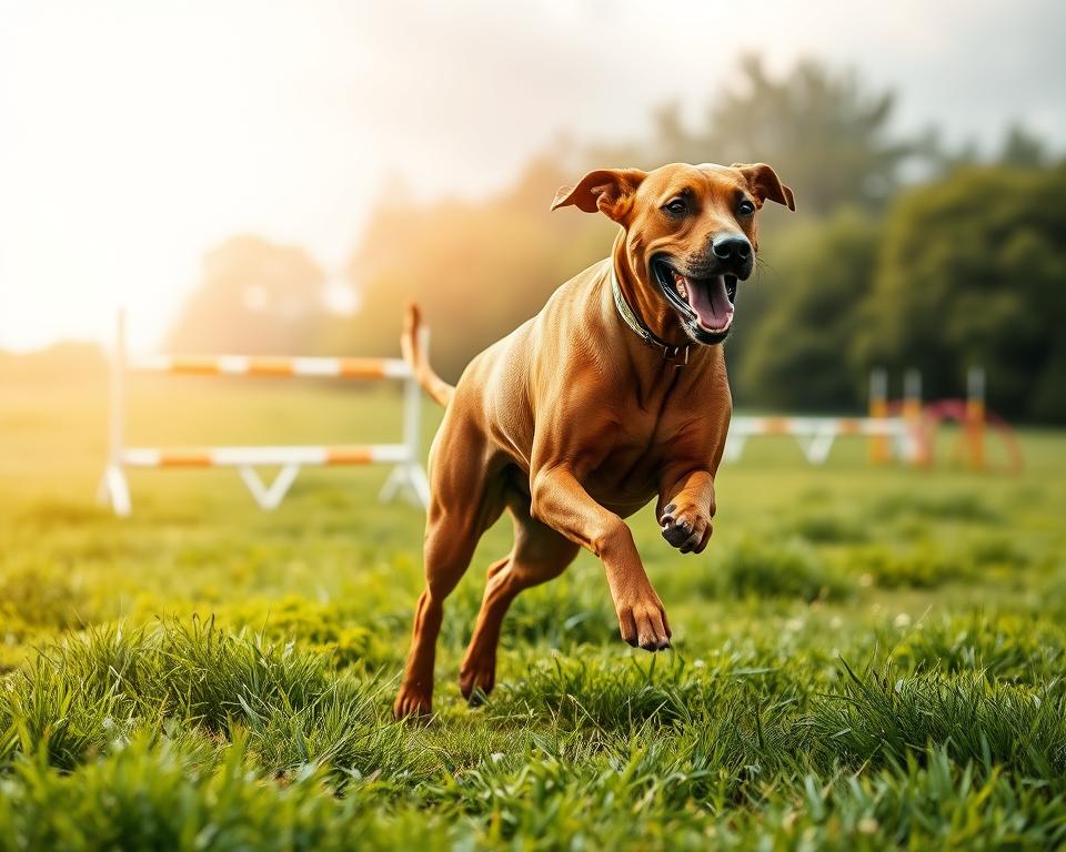 Rhodesian Ridgeback Bewegung und Hundesport