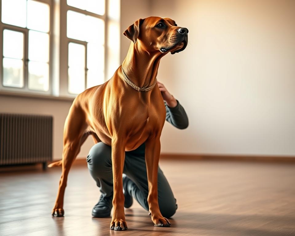 Rhodesian Ridgeback Training
