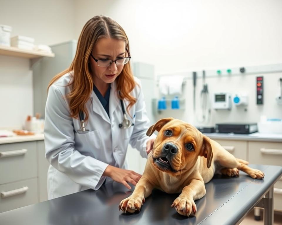 Tierarzt Schokolade Hund Behandlung