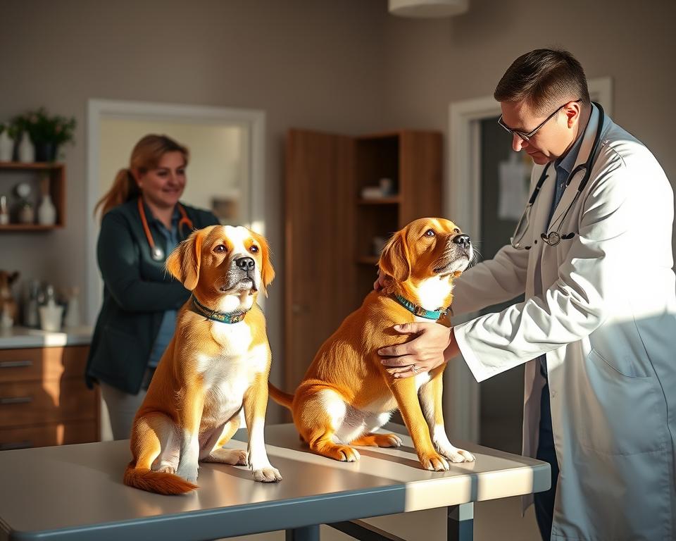 Tierarztbesuch bei Hundejuckreiz