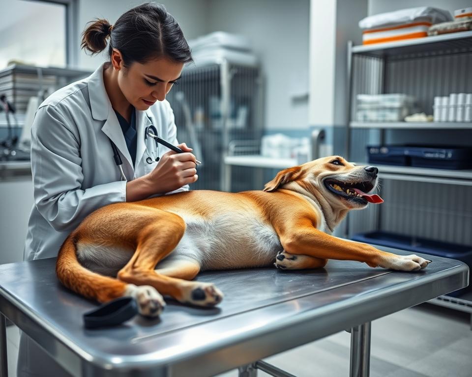 Tierheim-Hund Gesundheitscheck