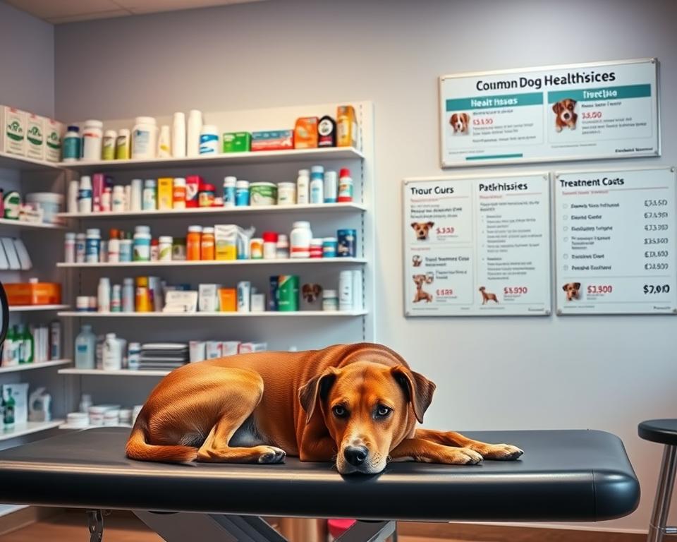 Tiermedikamente und Behandlungskosten für Hunde