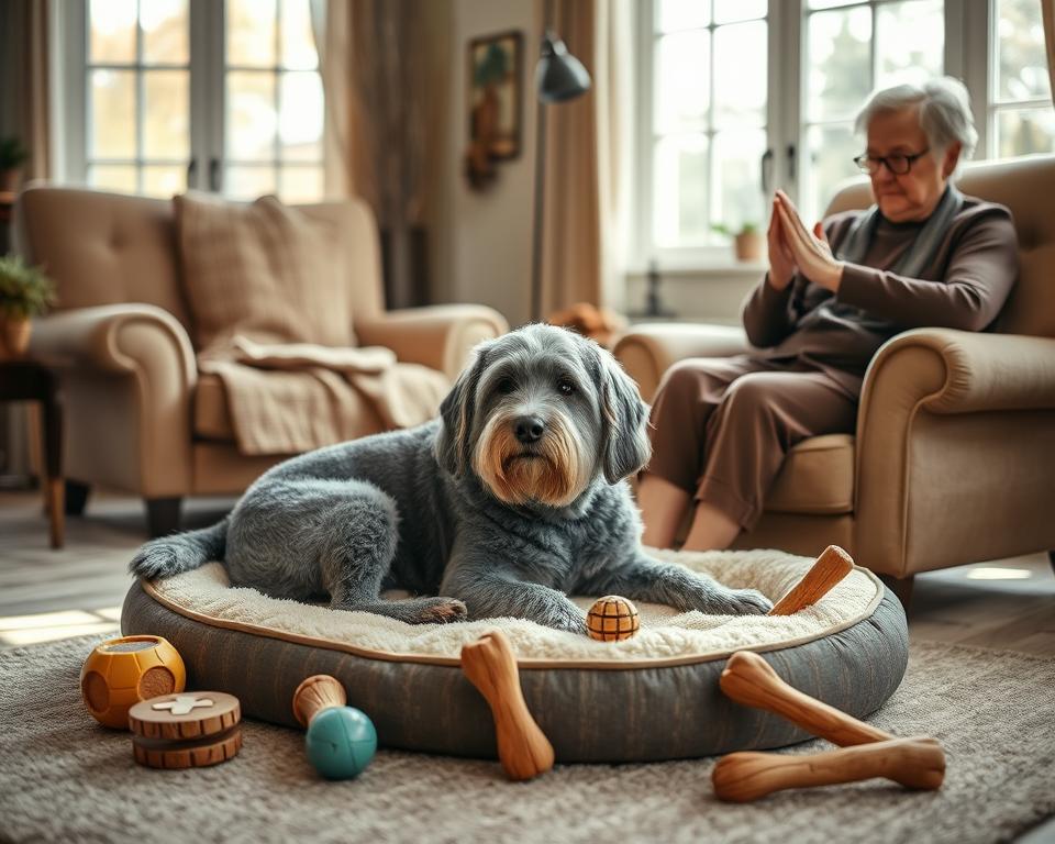 Übungen für ältere Hunde