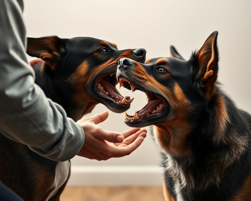 Umgang mit aggressivem Hund Erste Hilfe