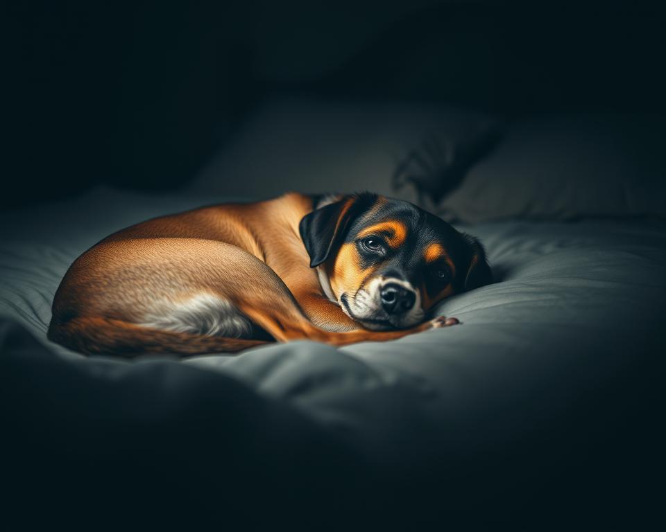 Ursachen für Schlaflosigkeit beim Hund