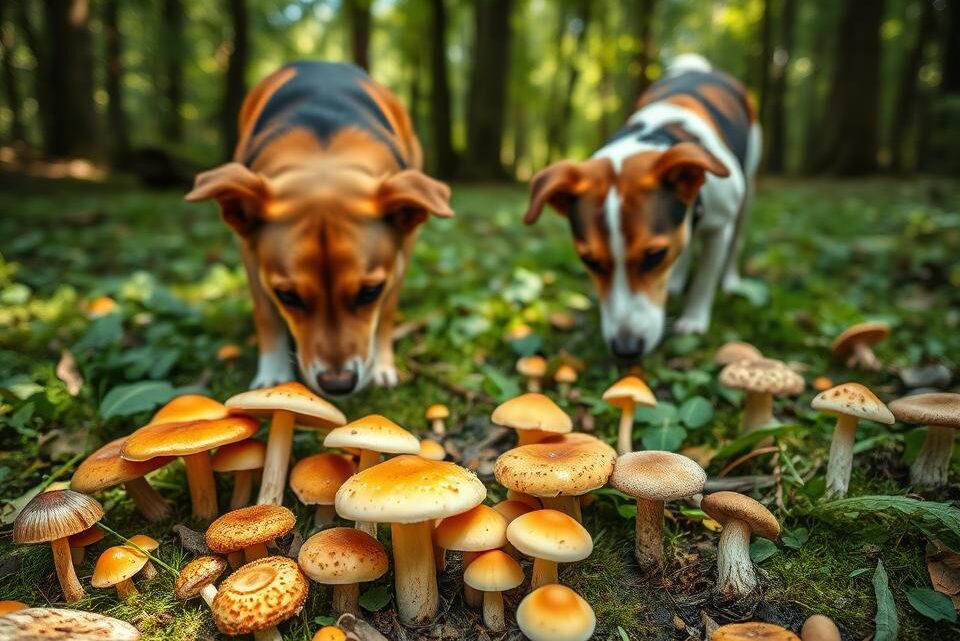 dürfen hunde pilze essen