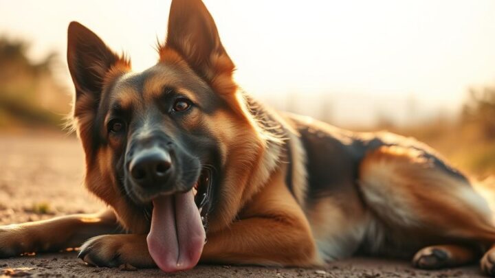 hitzschlag bei hunden symptome